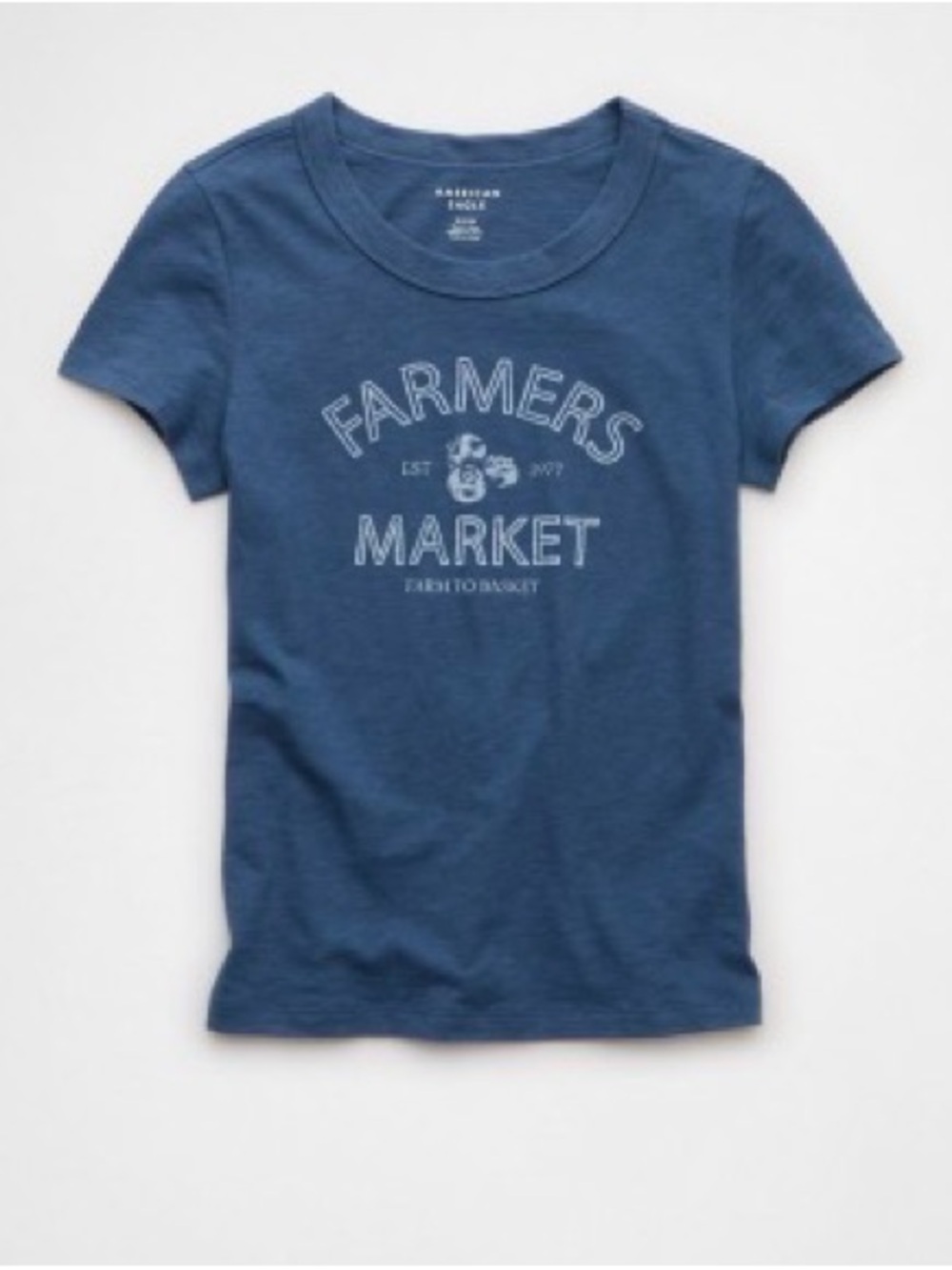 American Eagle Outfitters Food Graphic Hey Baby Tee